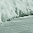 Parure de lit 240 x 220 cm Sienna Sauge + 2 taies 63x63 cm &ndash; Double face gaze de coton & coton 57 fils, image n° 4