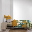Parure de lit 2 pi&egrave;ces ZANIMO &ndash; 140 x 200 cm &ndash; 100 % coton 42 fils, image n° 3