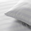 Housse de Couette 240 x 220 Blanc + 2 Taies &ndash; Microfibre CL&Eacute;O + Drap-Housse 140x190 Coton, image n° 3