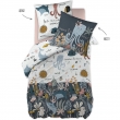 Housse de couette réversible + 1 taie d’oreiller 140 x 200 cm – Coton 57 fils – Imprimé Octopia, image n° 1