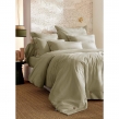 Drap-Housse 140 x 190 cm Percale de Coton 120 Fils Unie PERRINE &ndash; Sauge, image n° 3