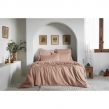 Housse de couette 140 x 200 cm – Lyocell Uni – LYSANDRE – Blush, image n° 2