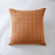 Taie d&rsquo;Oreiller 60 x 60 cm &ndash; Gaze de Coton Tiss&eacute;e &ndash; Ga&iuml;a Match Abricot, image n° 1