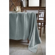 Nappe Rectangle 170 x 350 cm &ndash; Lin Lav&eacute; Fran&ccedil;ais Luxe Soline &ndash; Azur, image n° 1