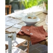 Nappe rectangle 150 x 250 cm + 6 serviettes de table &ndash; Double gaze de coton GA&Iuml;A Terracotta, image n° 4