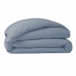 Housse de couette 240 x 220 cm Grand H&ocirc;tel Signature Blue jean &mdash; Percale de coton peign&eacute; 80 fils/cm&sup2;, image n° 3