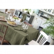 Nappe rectangle 150 x 350 cm + 6 serviettes de table &ndash; Double gaze de coton GA&Iuml;A Romarin, image n° 6