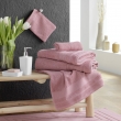Drap de bain 90 x 150 cm &ndash; Coton &eacute;ponge uni Tendresse Rose &ndash; 500 g/m&sup2;, image n° 4