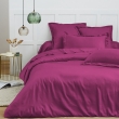Housse de couette 240 x 220 cm &ndash; 100% Coton 57 fils/cm&sup2; &ndash; Qualit&eacute; Sup&eacute;rieure &ndash; Magenta, image n° 1