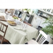 Nappe rectangle 150 x 250 cm + 6 serviettes de table &ndash; Double gaze de coton GA&Iuml;A Vert d'eau, image n° 6