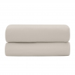 Drap-Housse 180 x 200 cm Prestige Sable &ndash; Satin de Coton Peign&eacute; 120 fils/cm&sup2; &ndash; Bonnet 30 cm, image n° 5