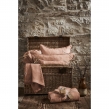 Housse de Couette 260 x 240 cm &ndash; Lin Lav&eacute; Fran&ccedil;ais Luxe Soline &ndash; Vieux rose, image n° 4