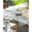 Nappe rectangle 150 x 250 cm + 6 serviettes de table &ndash; Double gaze de coton GA&Iuml;A Eucalyptus, image n° 4