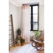 Lot de 2 Rideaux Gaze de Coton Guimauve 140x300 cm Ajustables &ndash; 8 Anneaux Pinces Inclus &ndash; Rideaux Tamisants Haut de Gamme, image n° 7