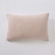 Taie d&rsquo;oreiller LIVIA 50 x 70 cm &ndash; Double gaze de coton ray&eacute;e &ndash; Abricot, image n° 2