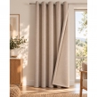 Rideau occultant phonique et thermique 140 x 240 cm Osiris &ndash; Taupe, image n° 1