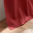 Rideau obscurcissant &agrave; &oelig;illets 135 x 240 cm &ndash; Lot de 2 &ndash; Uni Grenade, image n° 4