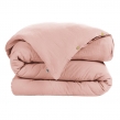 Housse de couette 260 x 240 cm – Double gaze de coton – Gaïa Rose Pêche, image n° 4