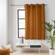 Rideau Petite Hauteur 135 x 180 cm &ndash; Coton/Polyester &ndash; Twily Camel, image n° 4