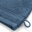 2 gants de toilette 15 x 21 cm eponge unie tendresse Saphir, image n° 2