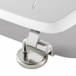 Abattant wc charnieres metal 37.5 x 46 cm mdf imprime Amber, image n° 2