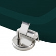 Abattant wc charnieres metal 37.5 x 46 cm mdf imprime Jade, image n° 2