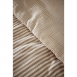 Bout de lit 90 x 200 cm Double Gaze de Coton Matelass&eacute; LIVIA Ficelle, image n° 4
