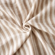 Bout de lit 90 x 200 cm Double Gaze de Coton Matelass&eacute; LIVIA Ficelle, image n° 5
