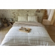 Bout de lit 90 x 220 cm 100% coton textur&eacute; TOM Naturel, image n° 3