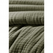 Bout de lit 90 x 220 cm Quadruple Gaze de Coton Matelass&eacute; BELLA Romarin, image n° 5