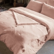 Bout de lit gaze de coton 90 x 220 cm guimauve Rose, image n° 3