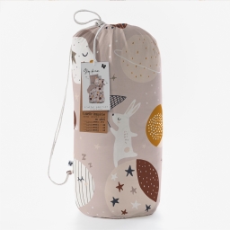 Couette imprim&eacute;e 140 x 200 cm + 1 taie 60 x 60 cm &ndash; Coton &ndash; Sky Dream