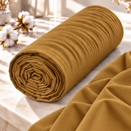 Drap housse 2 en 1 imperm&eacute;able 90 x 190 cm &ndash; coton 57 fils &ndash; DUO PROTECT Caramel