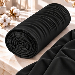 Drap housse 2 en 1 imperm&eacute;able 140 x 190 cm &ndash; Coton 57 fils &ndash; DUO PROTECT Noir