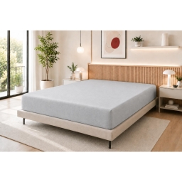 Drap Housse 140 x 190 cm Nuage &ndash; 100% Coton 57 Fils/cm&sup2;