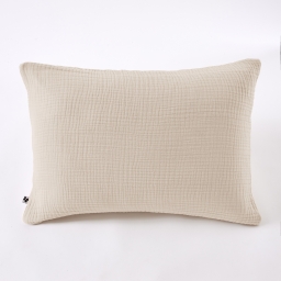 Taie d&rsquo;oreiller BELLA 50x70 cm &ndash; Gaze de coton 220 g/m&sup2; &ndash; Pampa