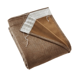 Rideau occultant 140 x 260 cm – Galon fronceur couture invisible – Blackout & Polaire – BJORN Camel