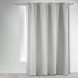 Rideau à Œillets 135 x 240 cm – Occultant Uni Perle