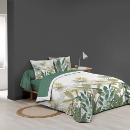 Parure de lit 6 pièces OTIKA– 240 x 220 cm – 100% coton – 42 fils/cm²