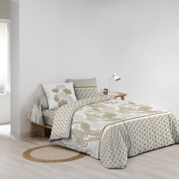 Parure de lit 6 pièces Melisse – 260 x 240 cm – 100% coton – 42 fils/cm²
