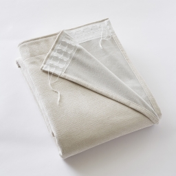 Rideau occultant 140 x 260 cm &ndash; Galon fronceur couture invisible &ndash; Blackout & Polaire &ndash; BJORN Pampa