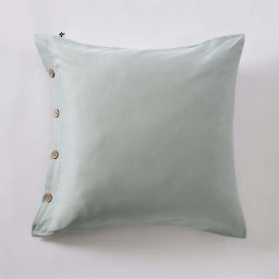 Taie d&rsquo;oreiller 65 x 65 cm Percale 120 fils C&eacute;ladon &ndash; PERRINE
