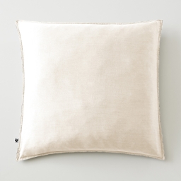 Taie d&rsquo;oreiller 80 x 80 cm LYSANDRE &ndash; Lyocell uni 120 fils/cm&sup2;- Pampa