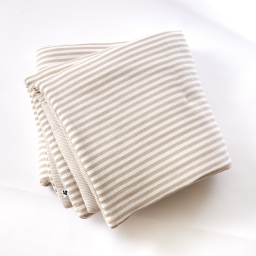 Bout de lit 90 x 200 cm Double Gaze de Coton Matelass&eacute; LIVIA Ficelle