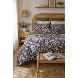Bout de lit 90 x 220 cm Velours imprim&eacute; CAMILLE
