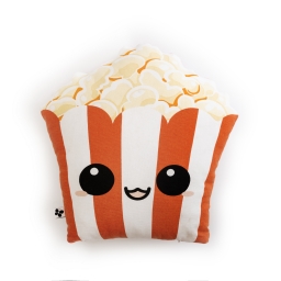 coussin forme déhoussable 40 x 42 cm coton fresh popcorn