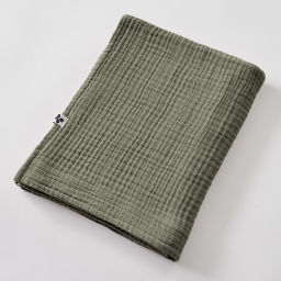 Drap de Bain 90 x 150 cm - Double Gaze de Coton 220 g/m² - Gaia Romarin
