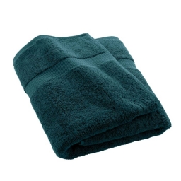 Drap de bain 90 x 150 cm eponge unie elegance Bleu