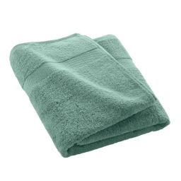Drap de bain 90 x 150 cm eponge unie elegance Celadon