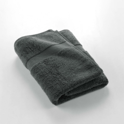 Drap de douche 70 x 130 cm eponge unie elegance Anthracite